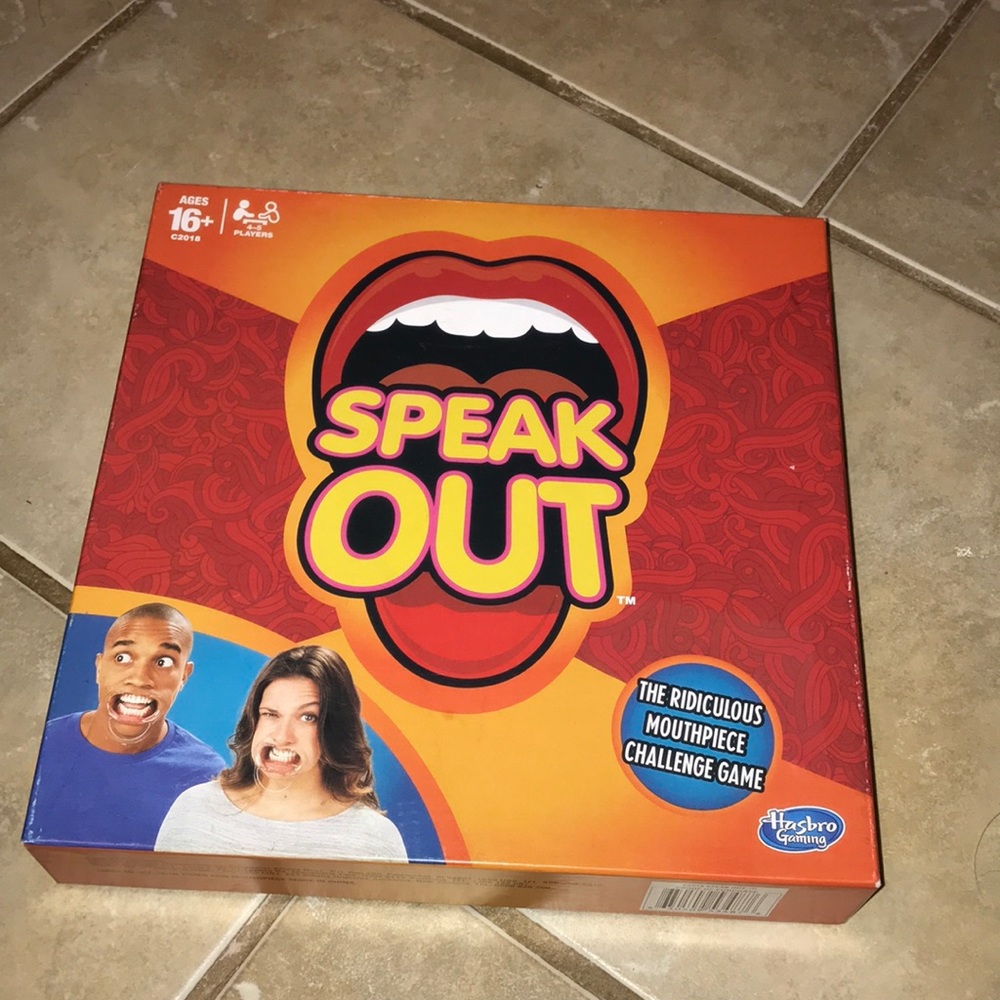 Speak out game